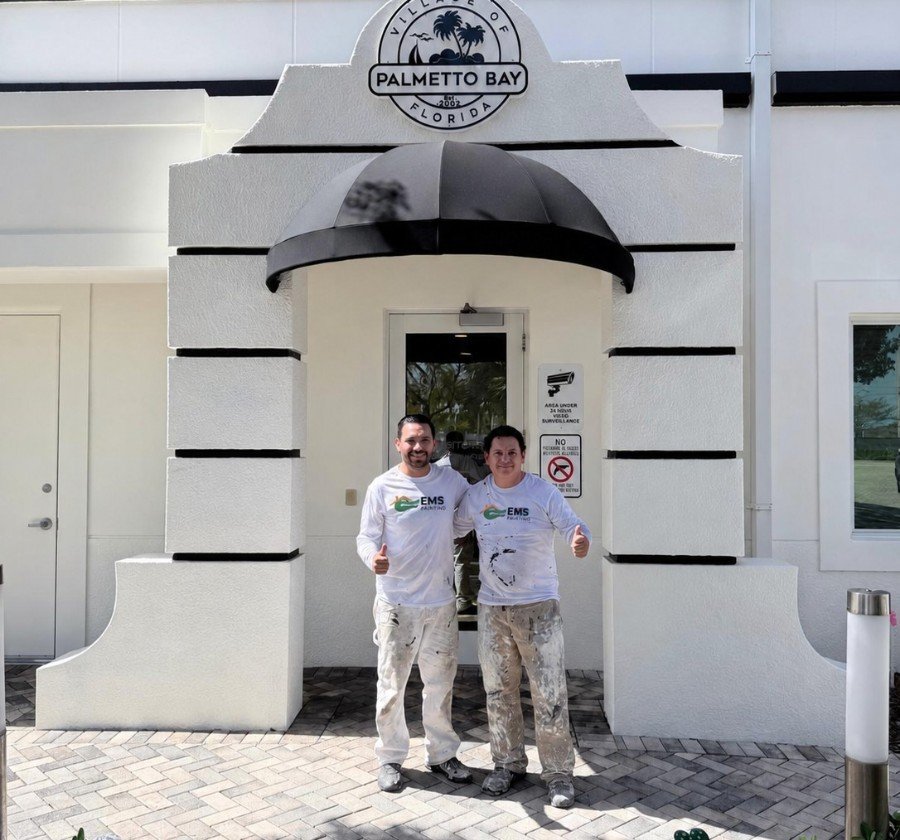 EMS Painting Founders Juan Pablo and Diego López